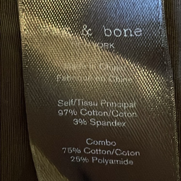 Rag & Bone Fit2 men’s shirt Black - Picture 5 of 5